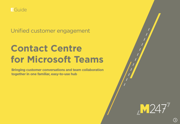 Contact centre for microsoft teams cover